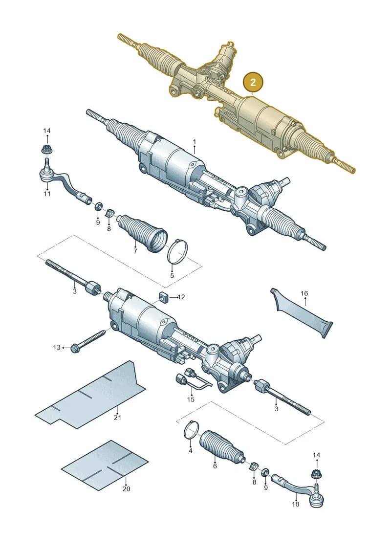 4N2423053Q — Audi A8 (2017-2025) diagram 771423000, position 2