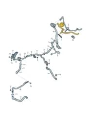 4N2819314 Audi Coolant Hose