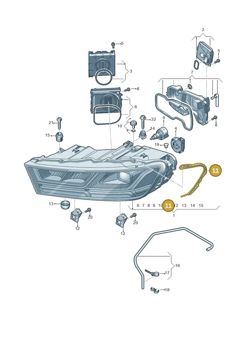 4N2863263 — Audi Q7 (2015-2025) diagram 859941050, position 11