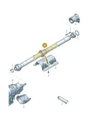 4N4521101L Audi Cardan Shaft