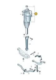 4N4616001F Audi Gas Strut