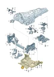 4N6399347A Audi Assembly Carrier