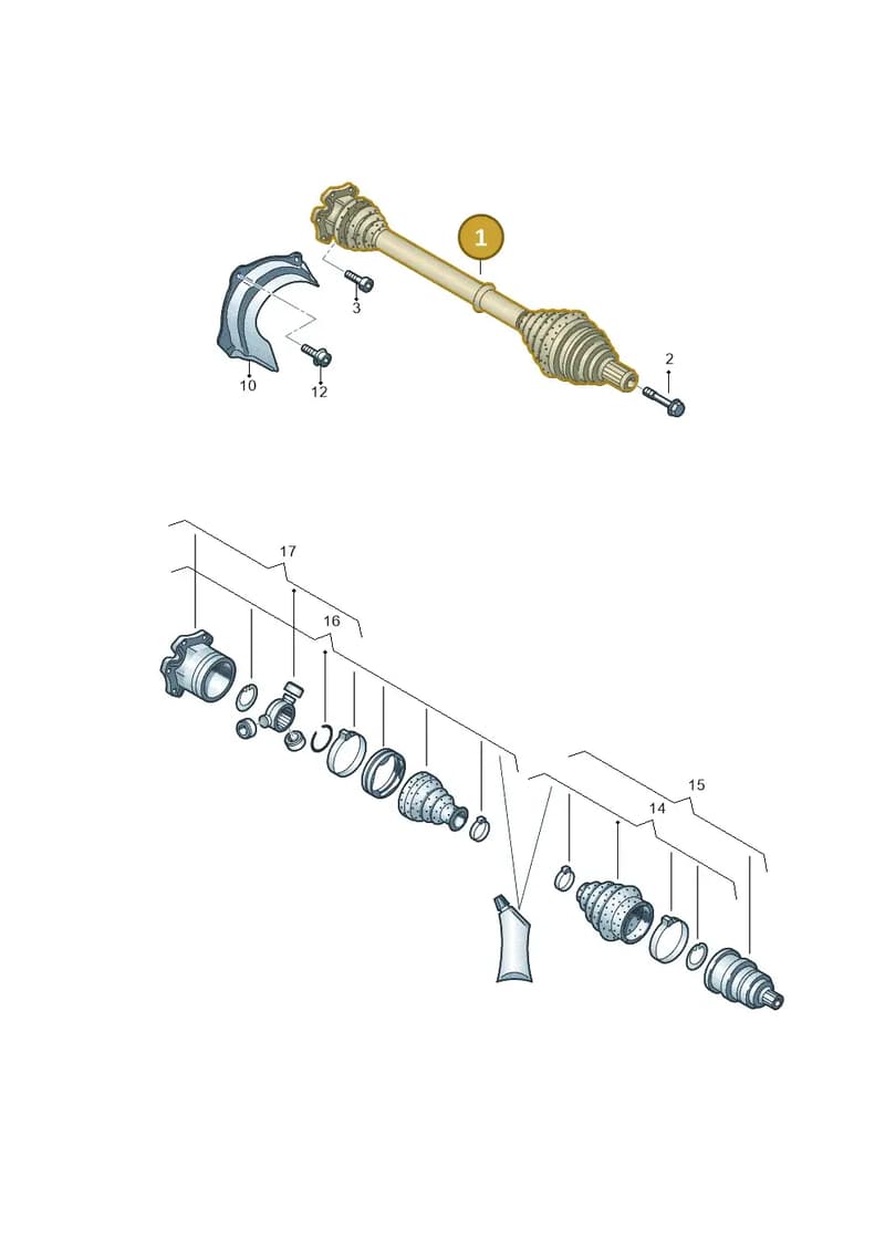 4N6407271B — Audi A8 (2017-2025) diagram 859407200, position 1
