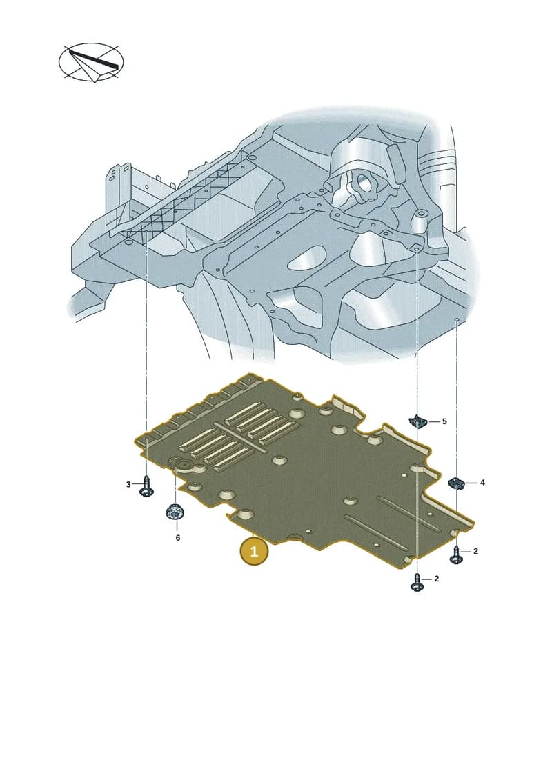 4P0863821D — Audi A5 Limousine (2024-2025) diagram 8wk825020, position 1