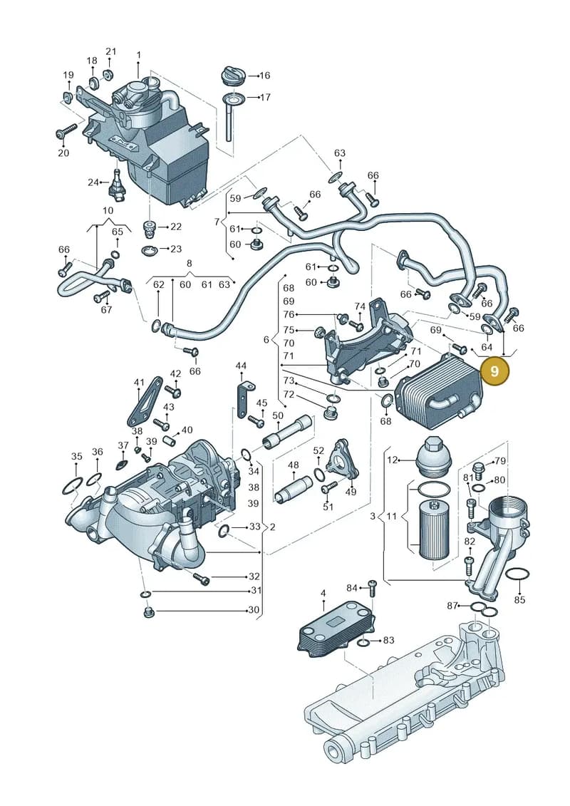 4S0117413E — Audi R8 Spyder (2015-2024) diagram 872115100, position 9