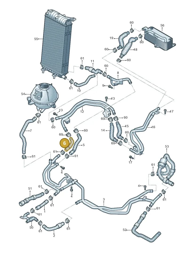 4S0121056 — Audi R8 Spyder (2015-2024) diagram 872121400, position 6