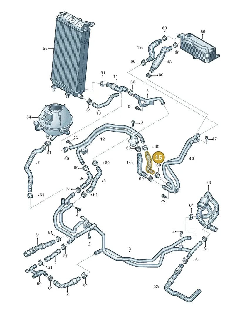 4S0121060C — Audi R8 Spyder (2015-2024) diagram 872121400, position 15