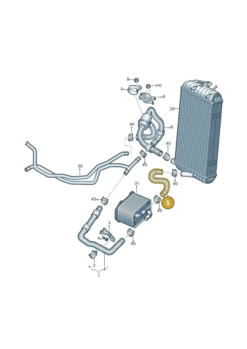 4S0121123 — Audi R8 Spyder (2015-2024) diagram 872121450, position 5