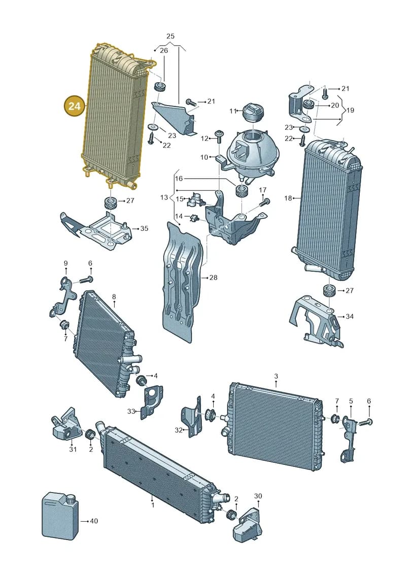 4S0121212B — Audi R8 Spyder (2015-2024) diagram 872121700, position 24