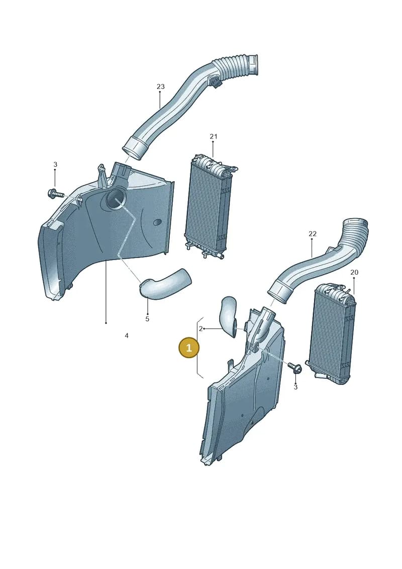 4S0121333C — Audi R8 Spyder (2015-2024) diagram 872121950, position 1