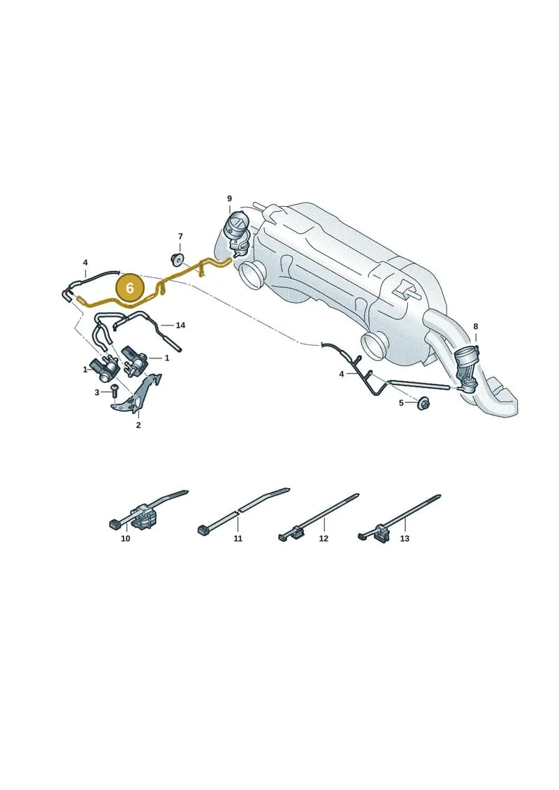 4S0131057 — Audi R8 Spyder (2015-2024) diagram 872131800, position 6