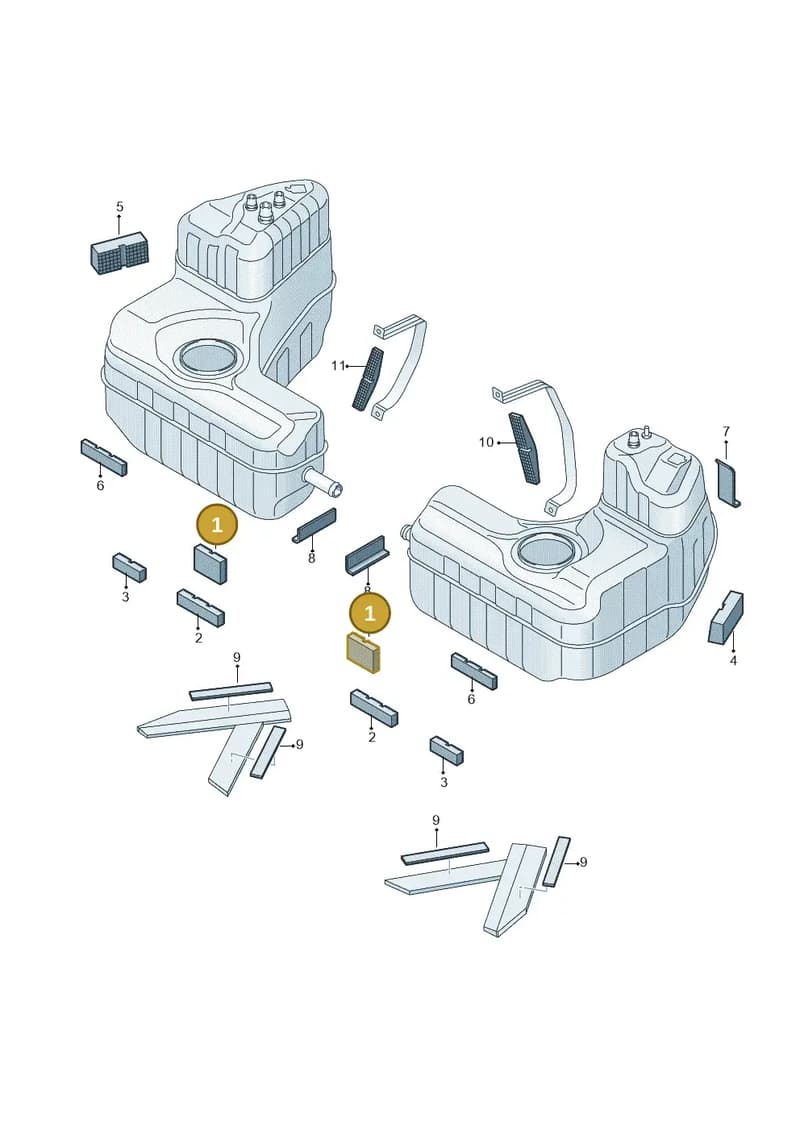 4S0201365B — Audi R8 Spyder (2015-2024) diagram 872201220, position 1