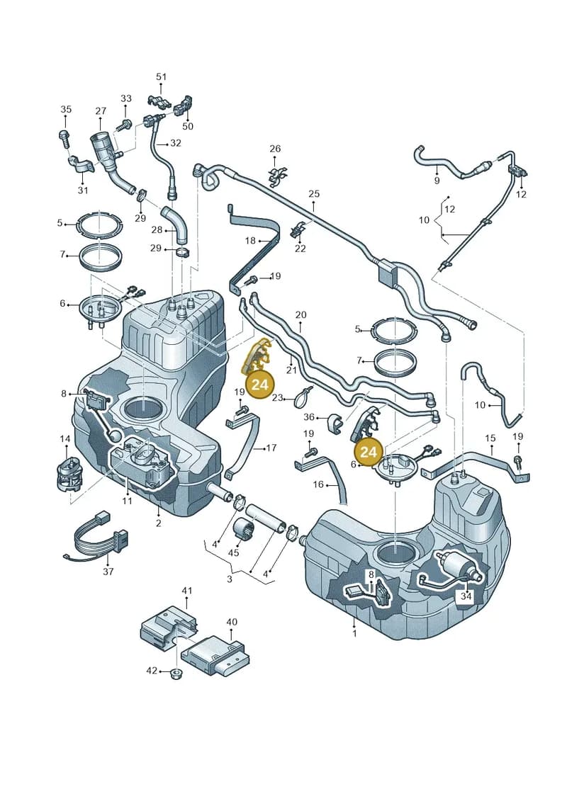 4S0201367C — Audi R8 Spyder (2015-2024) diagram 872201000, position 24