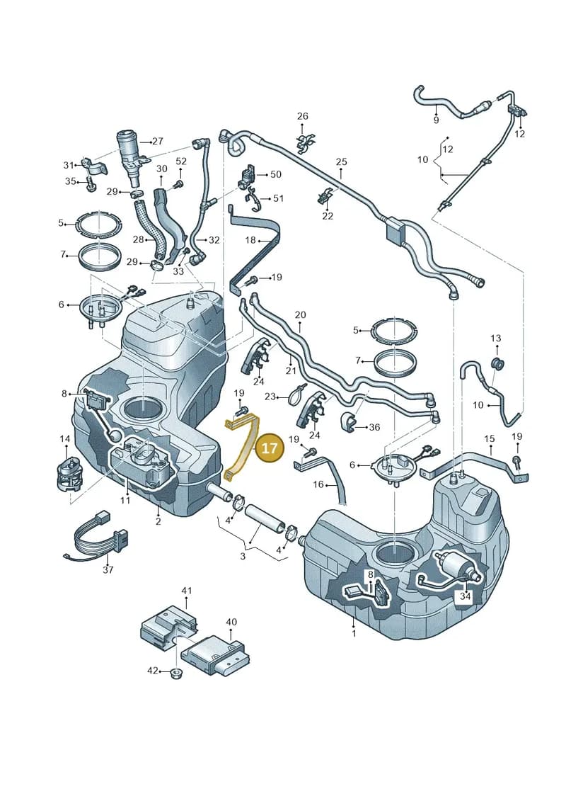 4S0201654H — Audi R8 Spyder (2015-2024) diagram 872201150, position 17