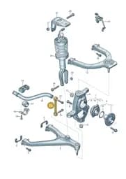 4S0407465 Audi Coupling Rod