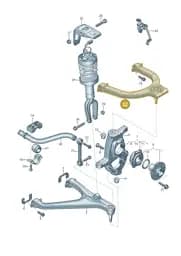 4S0407506B Audi Wishbone