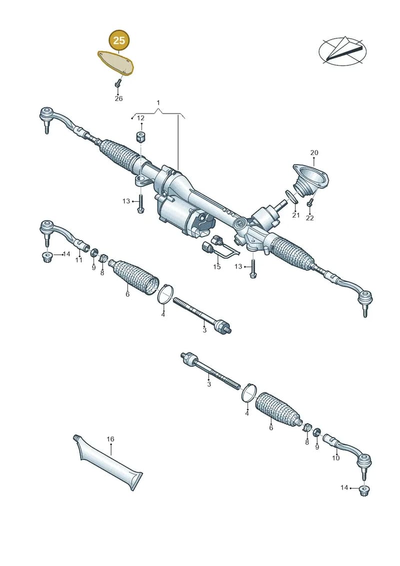 4S0423430B — Audi R8 Spyder (2015-2024) diagram 872423000, position 25