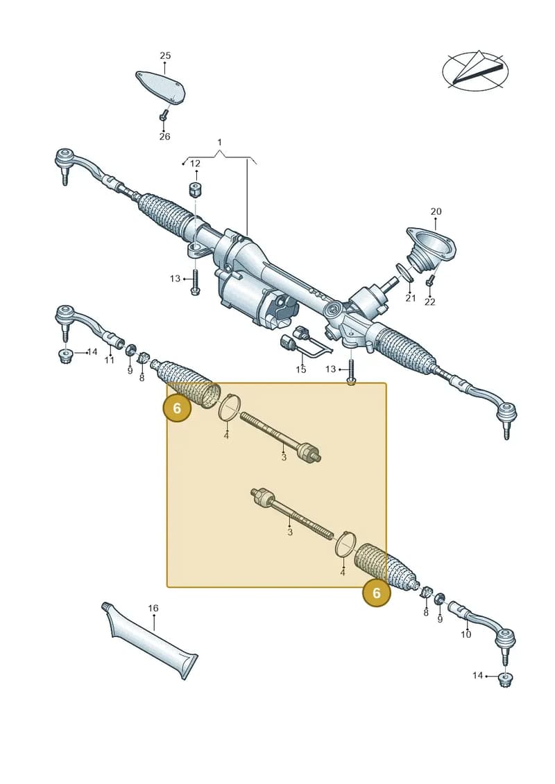 4S0423831 — Audi R8 Spyder (2015-2024) diagram 872423000, position 6