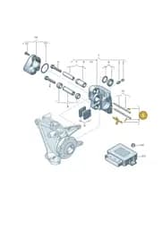 4S0698269 Audi 1 Set Attachment Parts