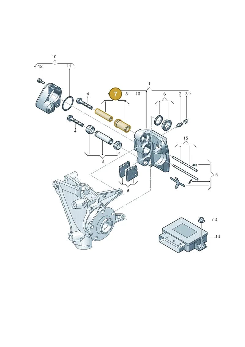 4S0698470 — Audi R8 Spyder (2015-2024) diagram 872615650, position 7