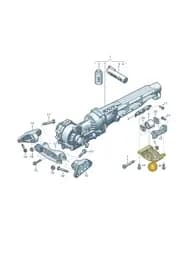 4S0804551B Audi Removable Lid