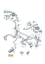 4S0809163C Audi Retainer for Vacuum Container