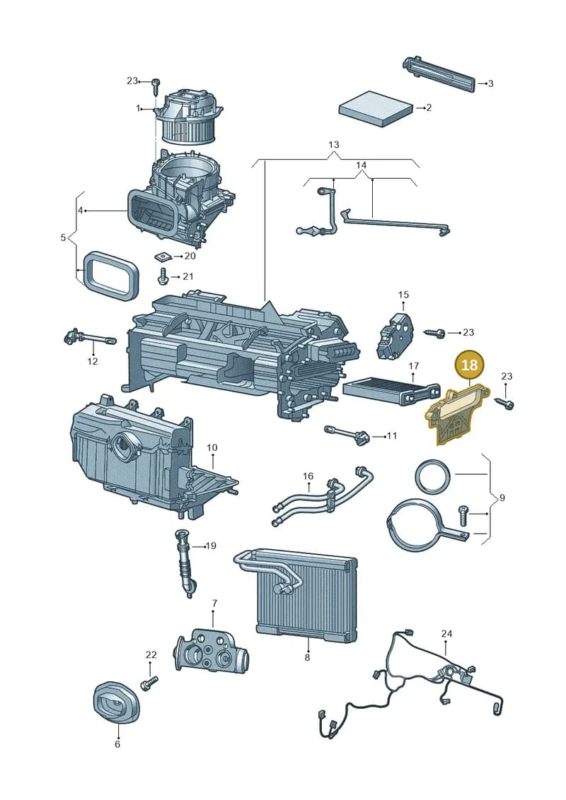 4S0819422A — Audi R8 Spyder (2015-2024) diagram 872820200, position 18