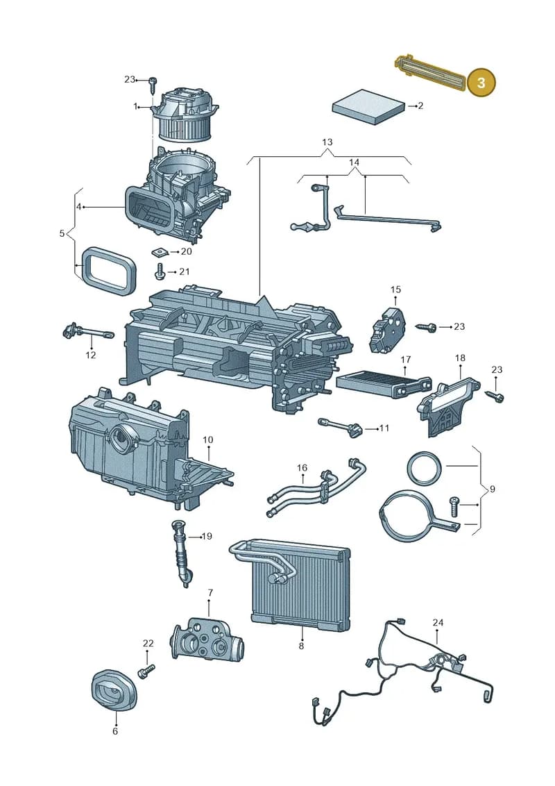 4S0819422 — Audi R8 Spyder (2015-2024) diagram 872820200, position 3