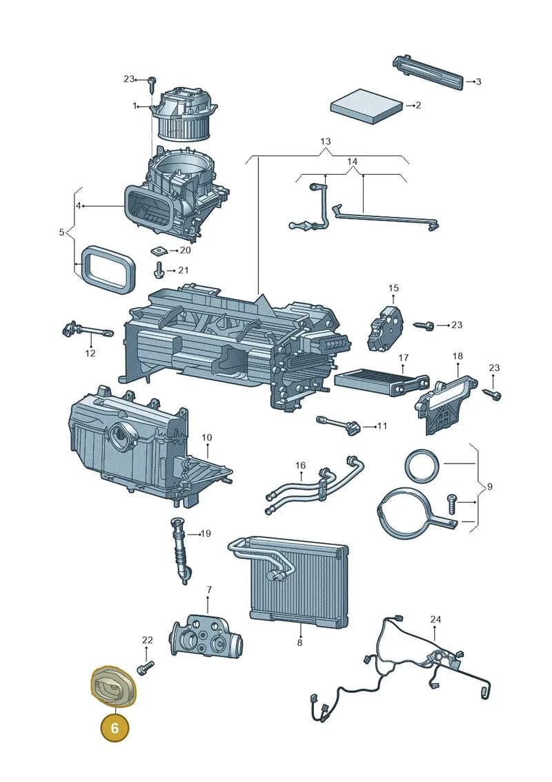 4S0820061 — Audi R8 Spyder (2015-2024) diagram 872820200, position 6
