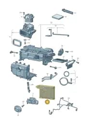 4S0820102A Audi Evaporator
