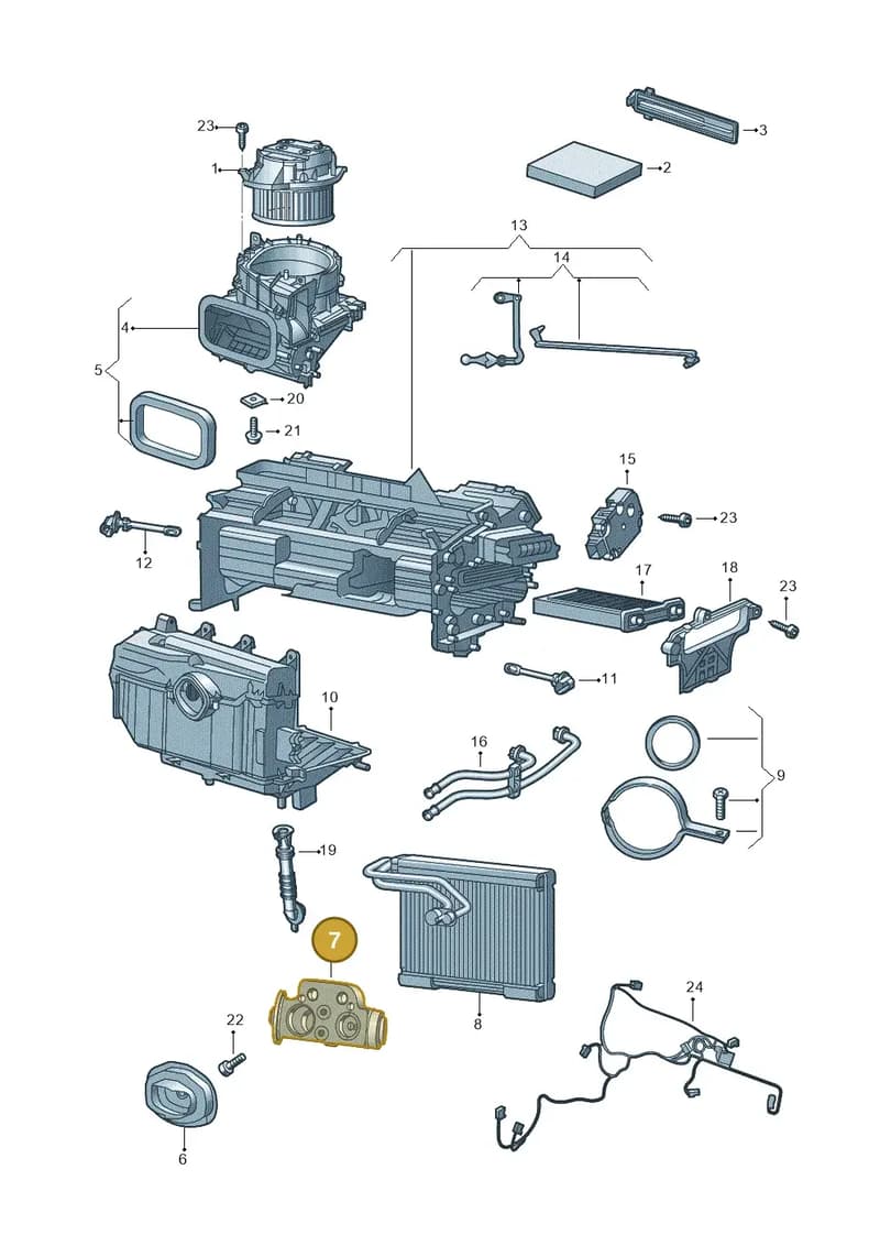 4S0820679 — Audi R8 Spyder (2015-2024) diagram 872820200, position 7