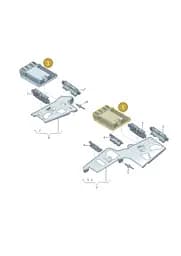 4S0907552AS Audi Control Unit for Petrol Engine