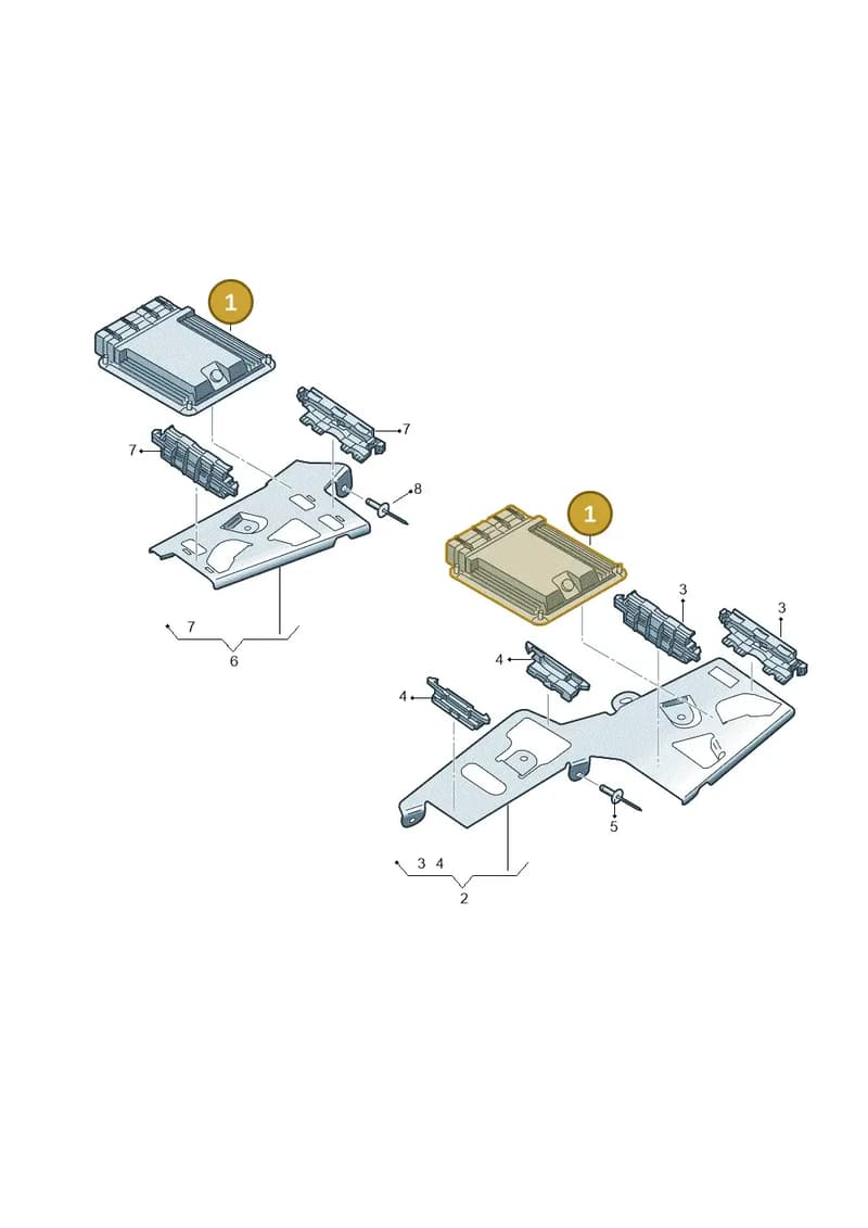 4S0907552BJ — Audi R8 Spyder (2015-2024) diagram 872906000, position 1