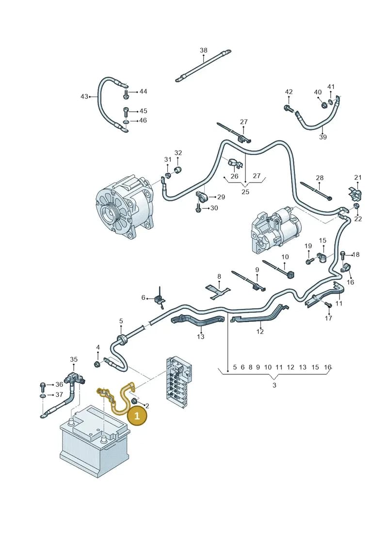 4S0971225 — Audi R8 Spyder (2015-2024) diagram 872972000, position 1