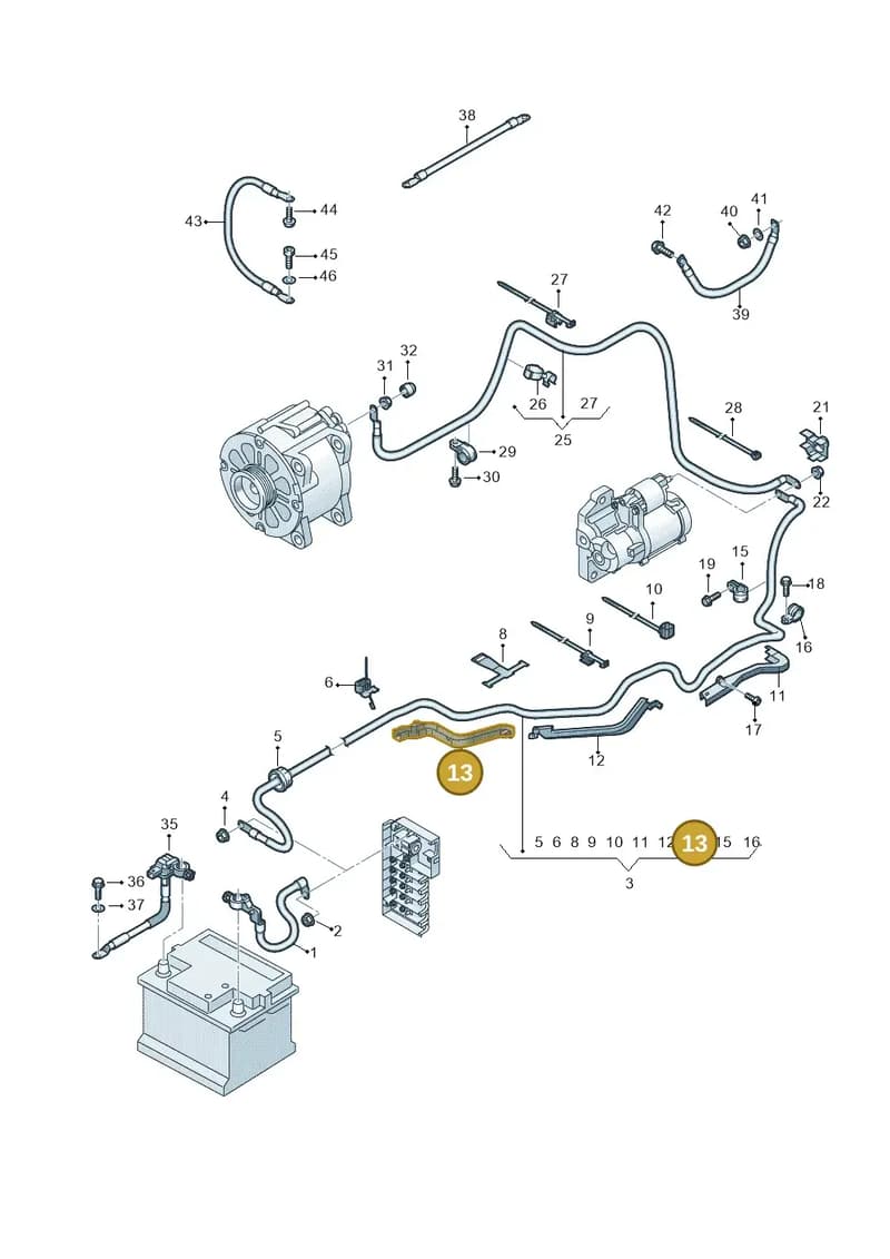 4S0971341F — Audi R8 Spyder (2015-2024) diagram 872972000, position 13