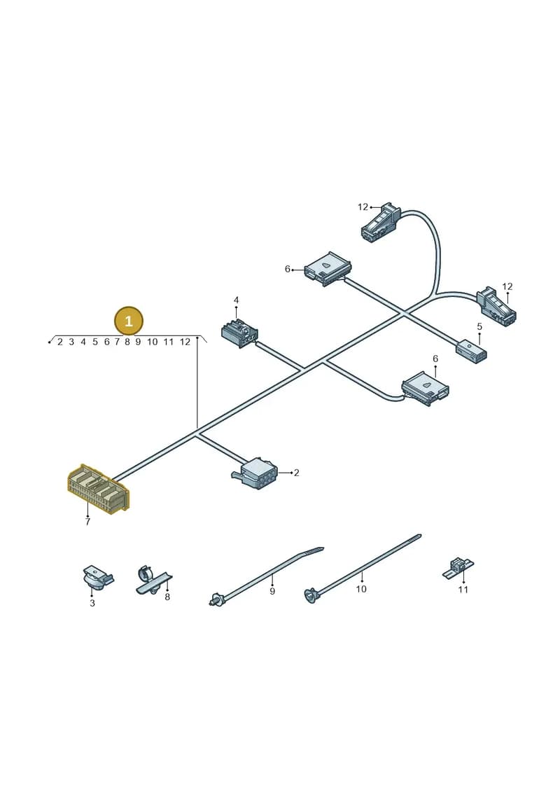4S0971369A — Audi R8 Spyder (2015-2024) diagram 872972250, position 1
