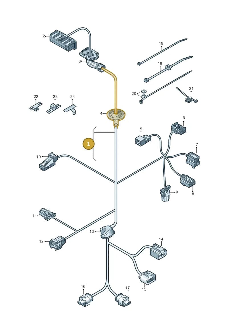 4S8971029C — Audi R8 Spyder (2015-2024) diagram 872972330, position 1