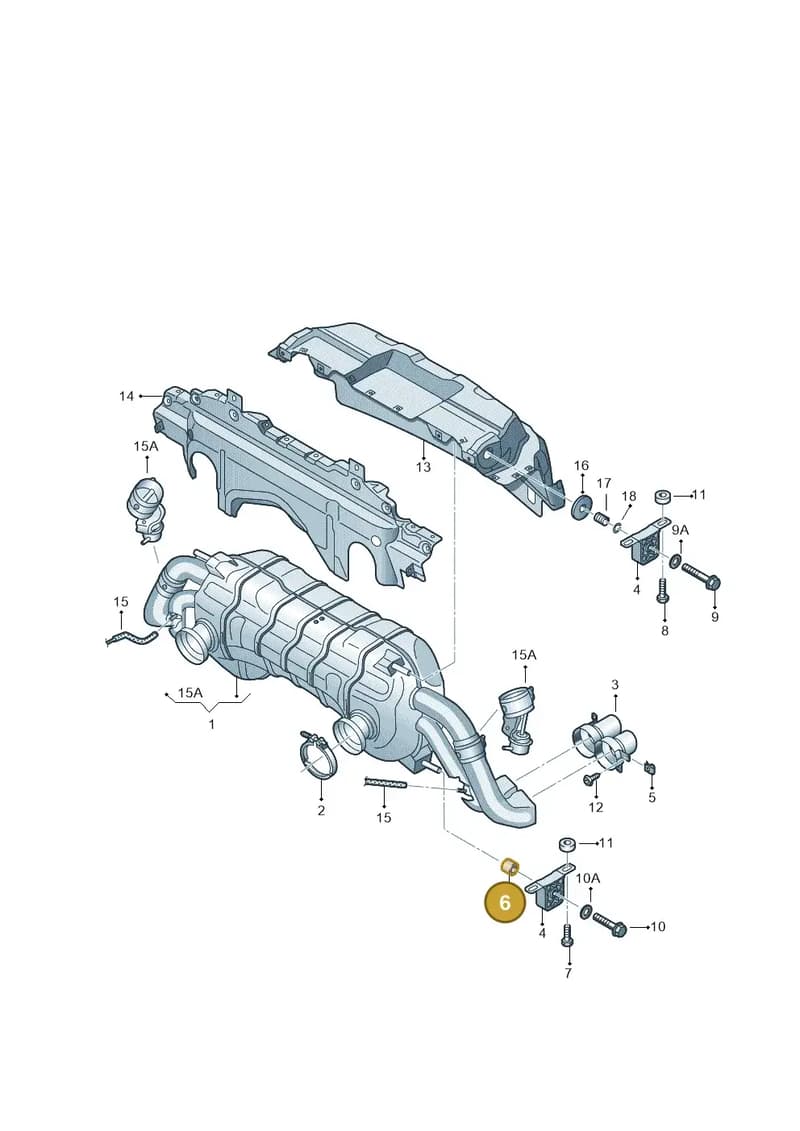 4T0251198 — Audi R8 Spyder (2015-2024) diagram 872253850, position 6