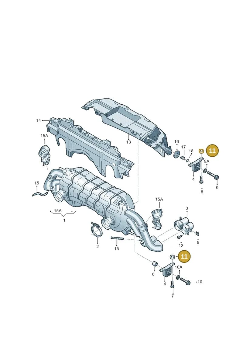 4T0251465 — Audi R8 Spyder (2015-2024) diagram 872253850, position 11