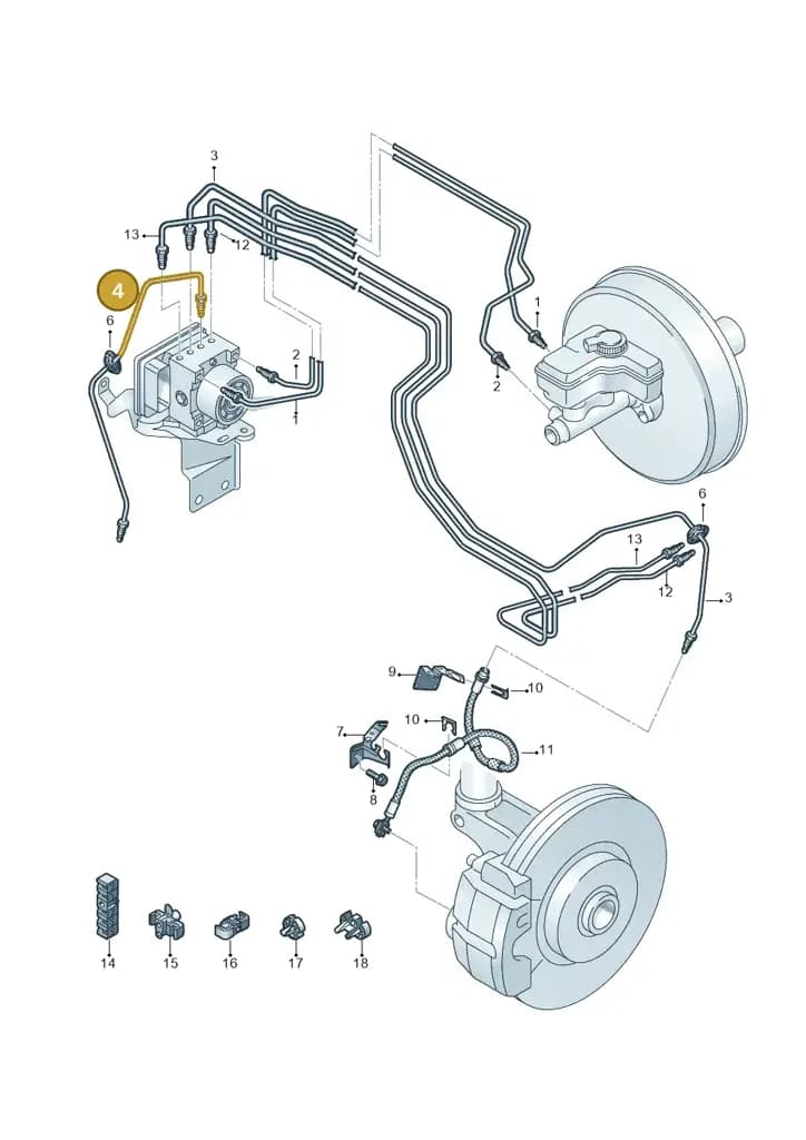 5QB614724C — Audi RSQ3 Sportback (2019-2024) diagram 869611200, position 4
