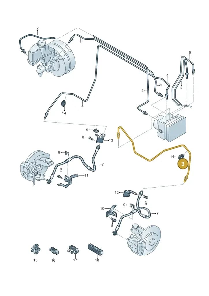 5QC614723B — Audi RSQ3 Sportback (2019-2024) diagram 793611220, position 3
