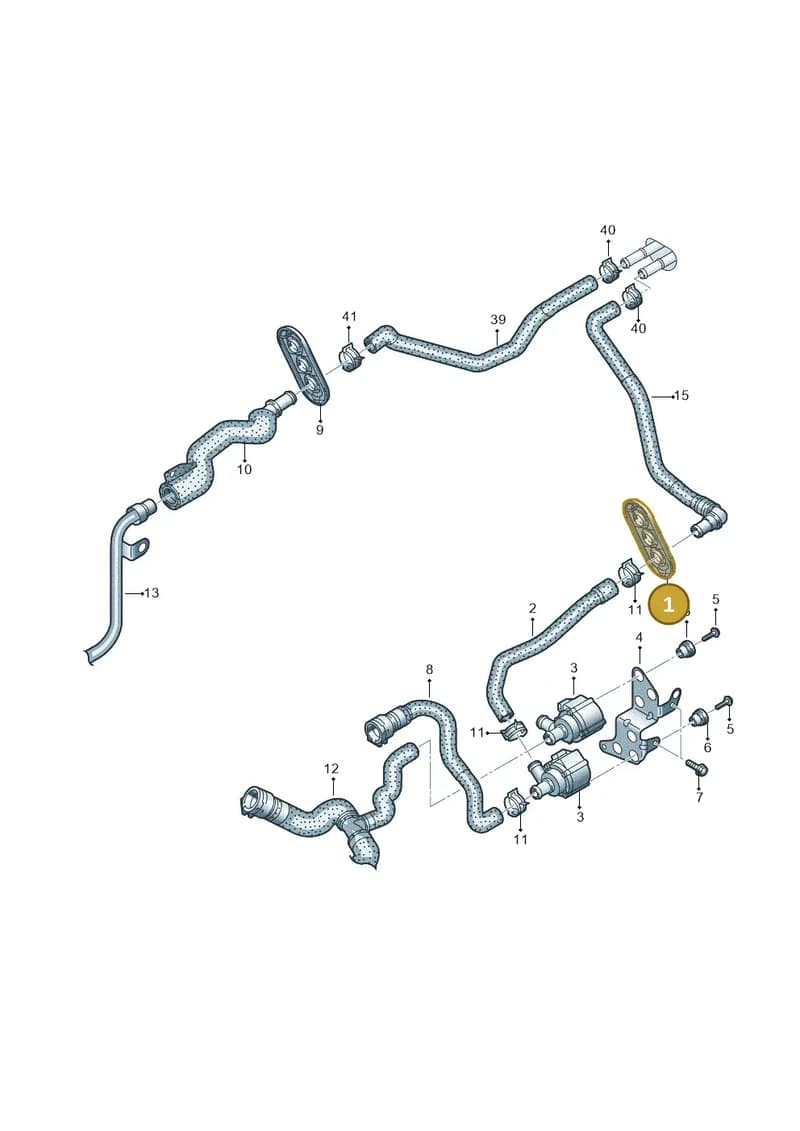 80A122291DF — Audi Q5 (2016-2025) diagram 896121035, position 1