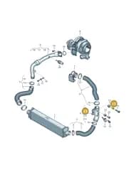 80A129734A Audi Distance Piece