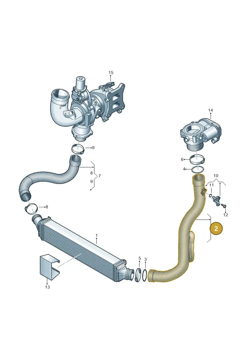 80A145673H — Audi Q5 (2016-2025) diagram 896145500, position 2