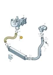 80A145738M Audi Pressure Hose