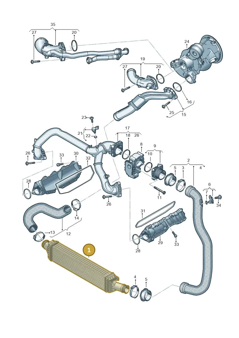 80A145805L — Audi Q5 (2016-2025) diagram 849145470, position 1