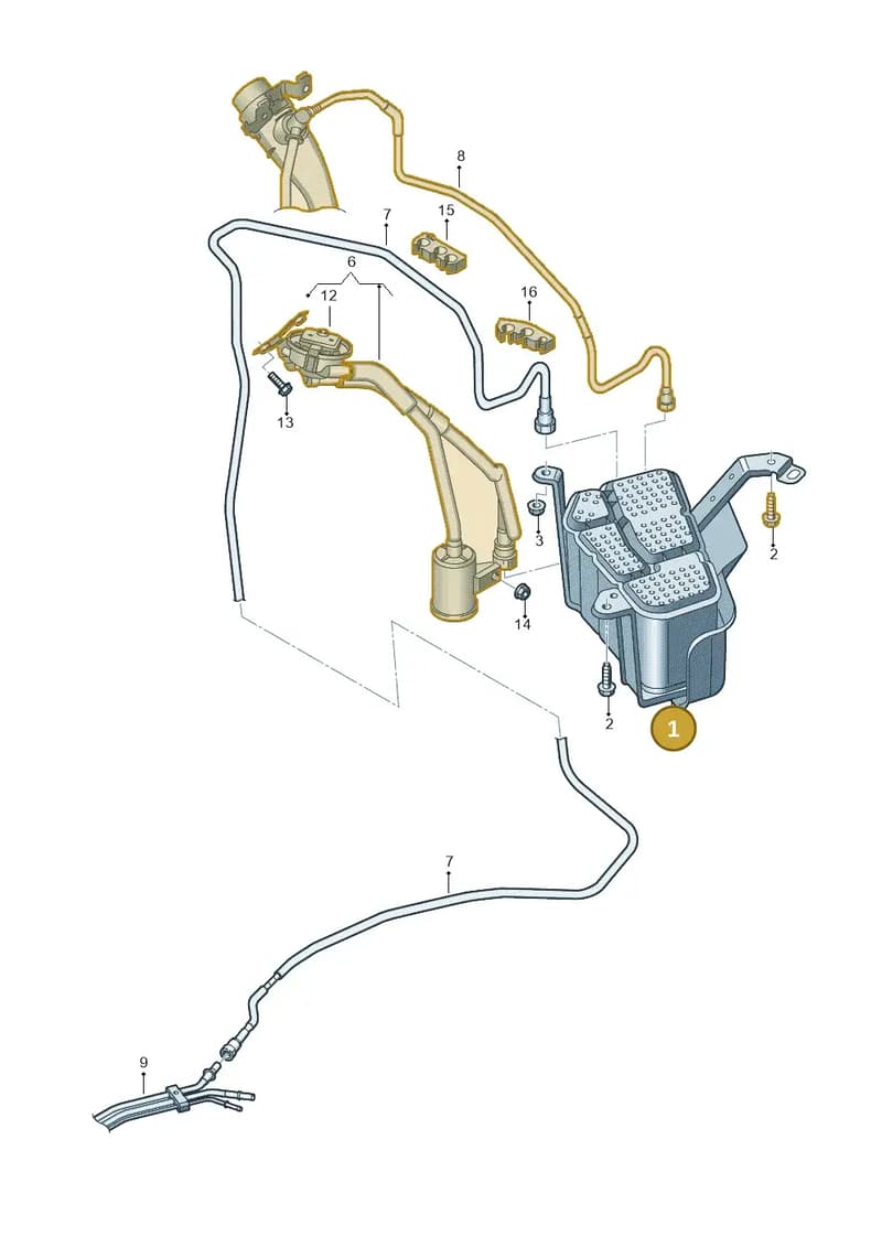 80A201797N — Audi Q5 (2016-2025) diagram 896201820, position 1