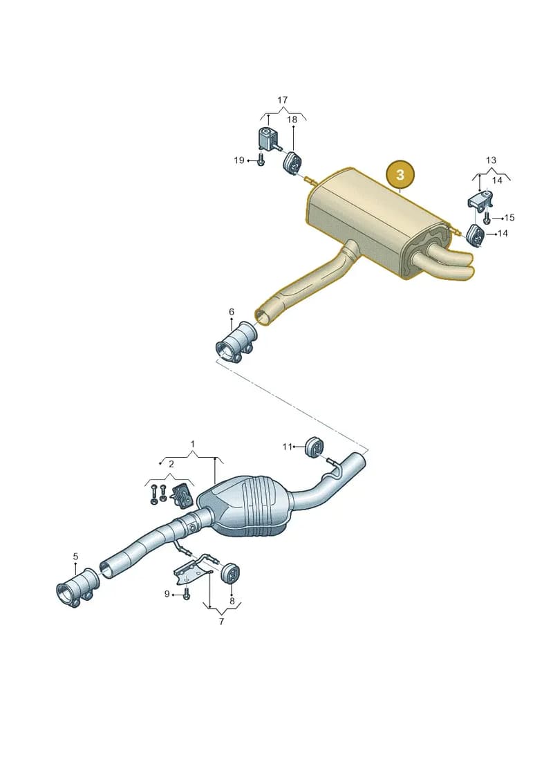 80A253609E — Audi Q5 (2016-2025) diagram 896253970, position 3
