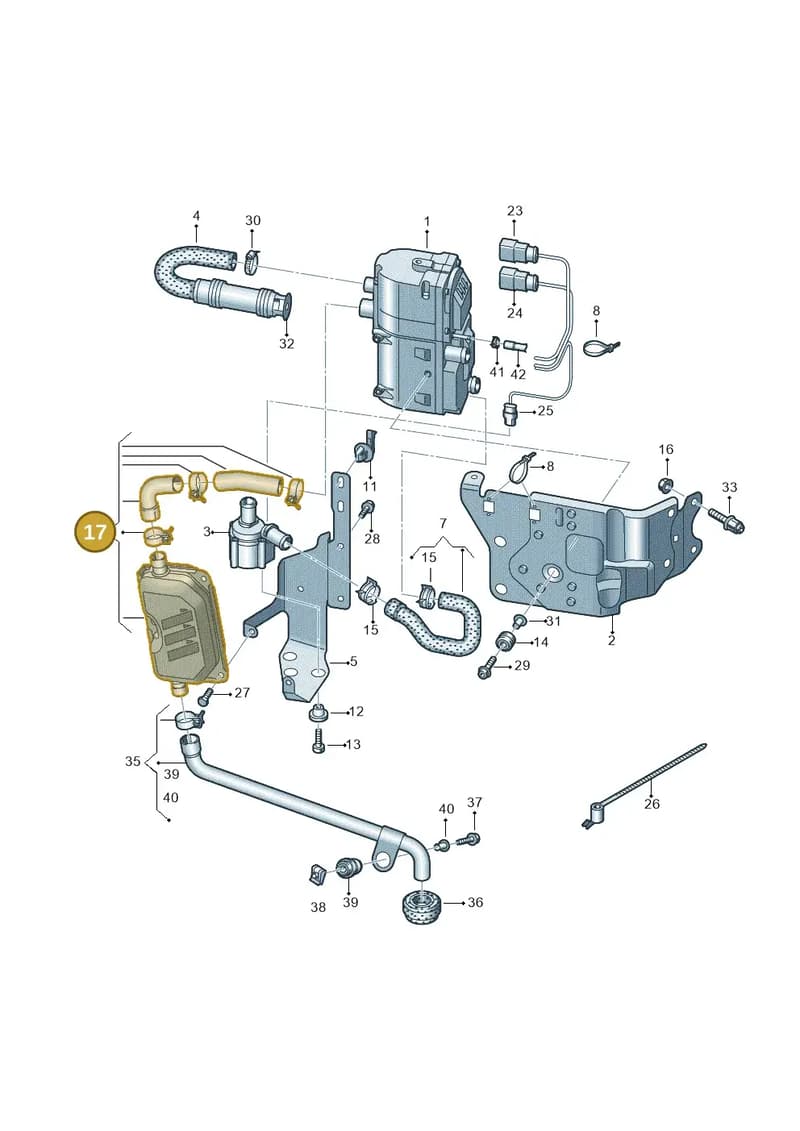 80A298193 — Audi Q5 (2016-2025) diagram 896261000, position 17