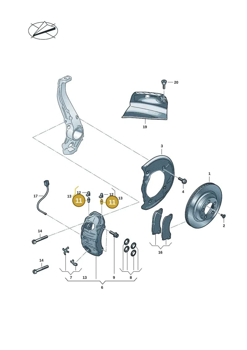 80A615273 — Audi Q6 e-tron (2023-2025) diagram f5s615030, position 11